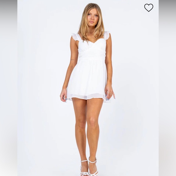 Princess Polly Chiffon Mini Dress - Picture 1 of 14